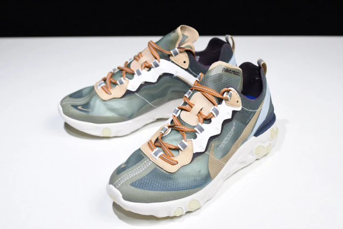 nike react element 87 undercover green mist bq2718- ModernLook 3155
