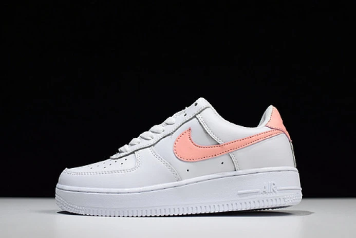 nike womens air force 1 low white pink ah0287- WellDesigned 3056