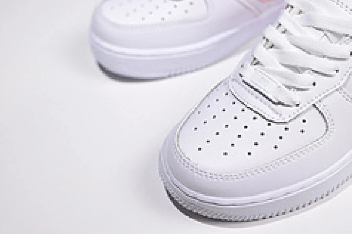nike womens air force 1 low white pink ah0287- WellDesigned 3056