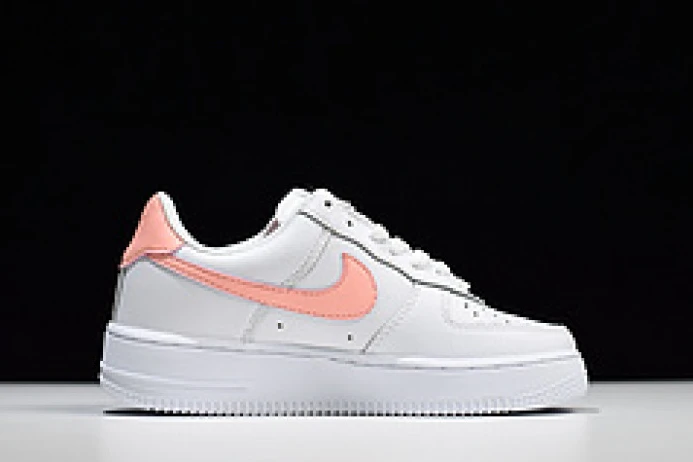 nike womens air force 1 low white pink ah0287- WellDesigned 3056
