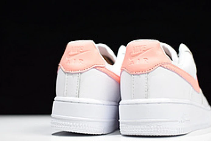 nike womens air force 1 low white pink ah0287- WellDesigned 3056