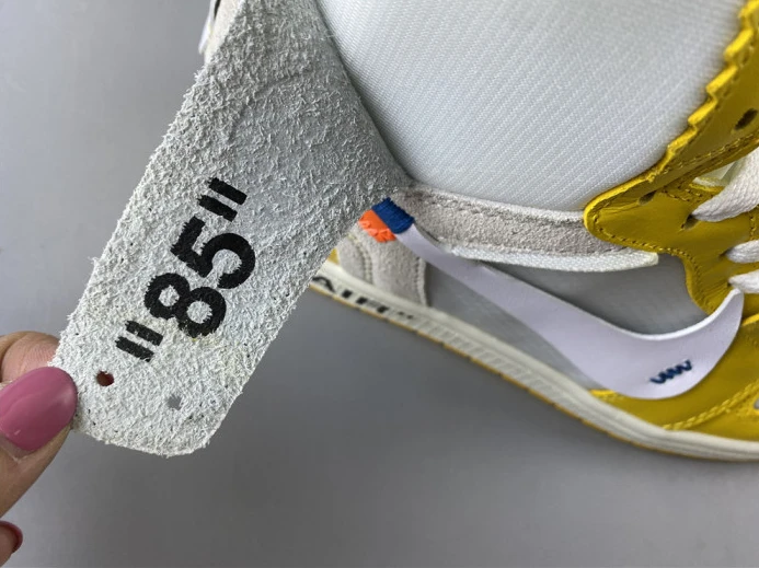 ofw air jordan 1 retro yellow white aq0818- WellDesigned 1279