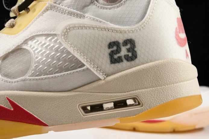 ofw air jordan 5 ice cream colorway ct8480- Fashionable 1816