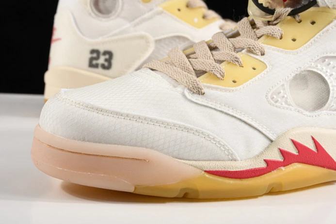 ofw air jordan 5 ice cream colorway ct8480- Fashionable 1816