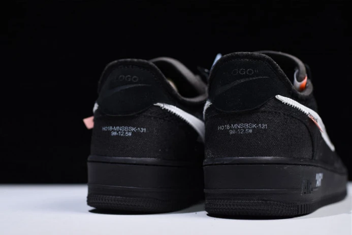 ofw nike air force 1 low black ao4606- Affordable 3049