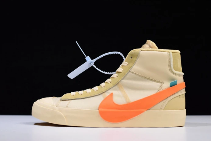 ofw nike blazer studio mid pale vanilla aa3832- Trendy 3164