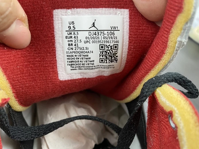 ofw x air jordan 2 low sp white red dj4375- Affordable 1449
