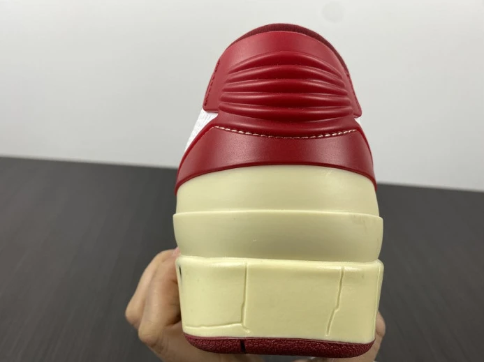 ofw x air jordan 2 low sp white red dj4375- Affordable 1449
