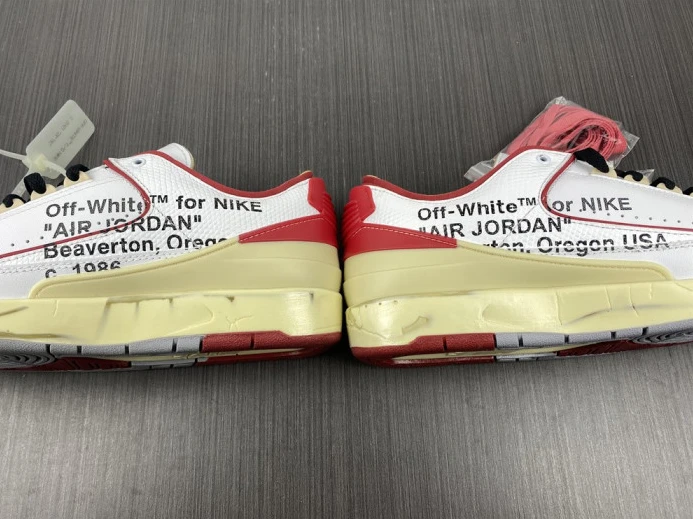 ofw x air jordan 2 low sp white red dj4375- Affordable 1449