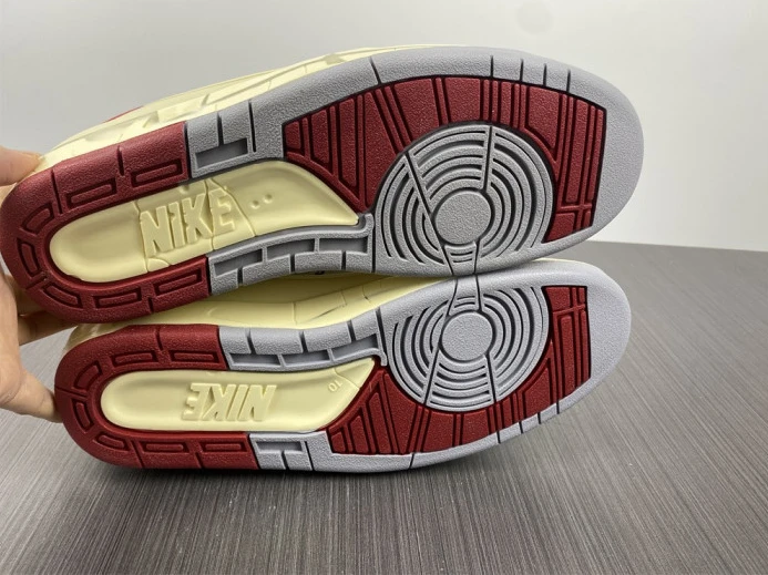 ofw x air jordan 2 low sp white red dj4375- Affordable 1449
