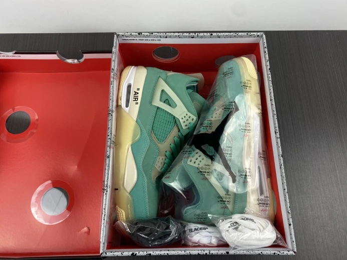 ofw x nike air jordan 4 retro tiffany green cv9388- ModernLook 1700