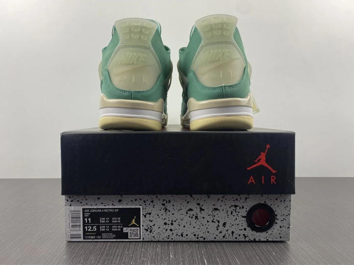 ofw x nike air jordan 4 retro tiffany green cv9388- ModernLook 1700