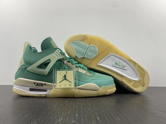 ofw x nike air jordan 4 retro tiffany green cv9388- ModernLook 1700