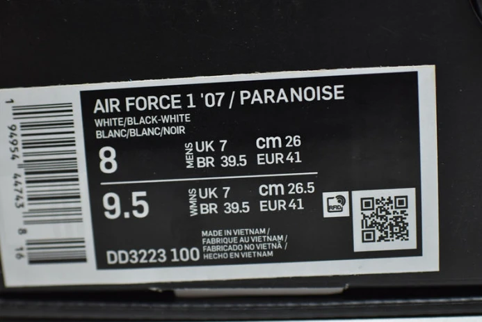 peaceminusone nike air force 1 white black dd3223- UrbanStyle 3295