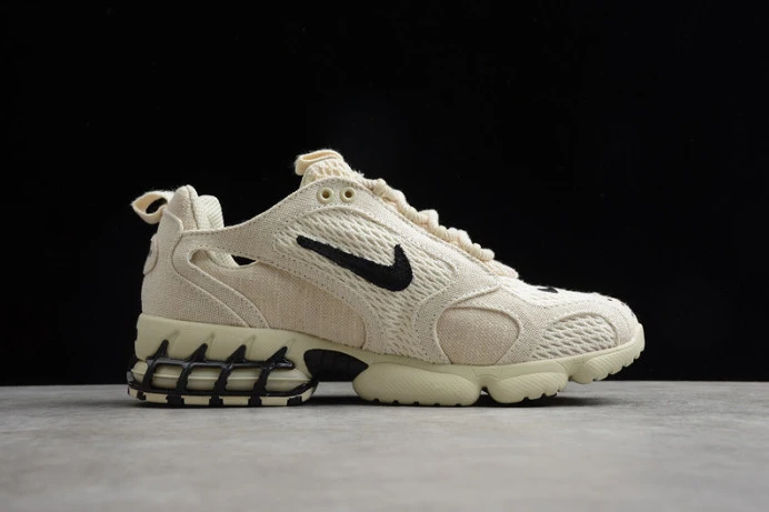 stussy x air zoom spiridon caged "fossil" cq5486- ModernLook 3128