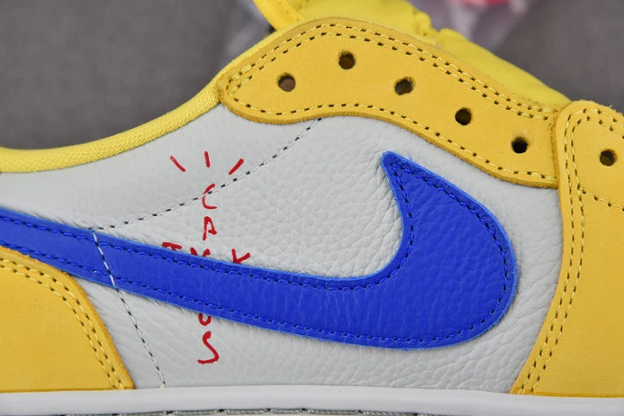 travis scott x air jordan 1 low og “canary” dz4137- AllSeason 1367