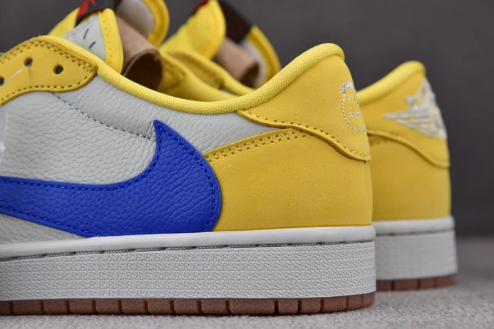 travis scott x air jordan 1 low og “canary” dz4137- AllSeason 1367