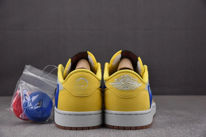 travis scott x air jordan 1 low og “canary” dz4137- AllSeason 1367