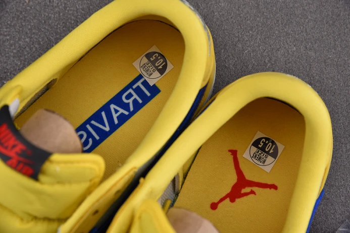 travis scott x air jordan 1 low og “canary” dz4137- AllSeason 1367