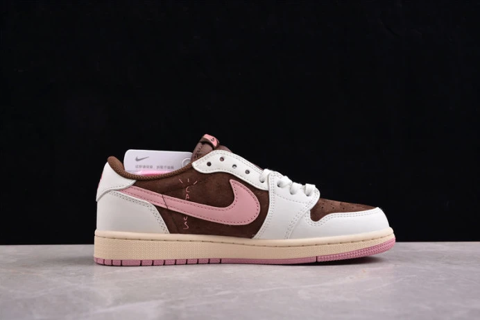 travis scott x air jordan 1 low og “dark pony pink oxford” dz4137- AllSeason 1354
