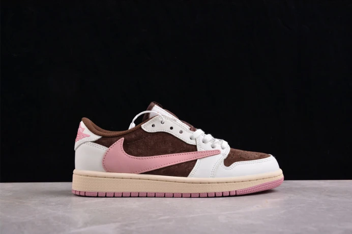 travis scott x air jordan 1 low og “dark pony pink oxford” dz4137- AllSeason 1354