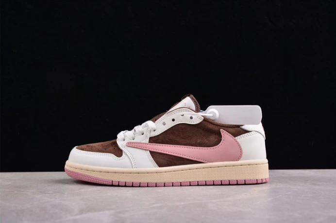 travis scott x air jordan 1 low og “dark pony pink oxford” dz4137- AllSeason 1354