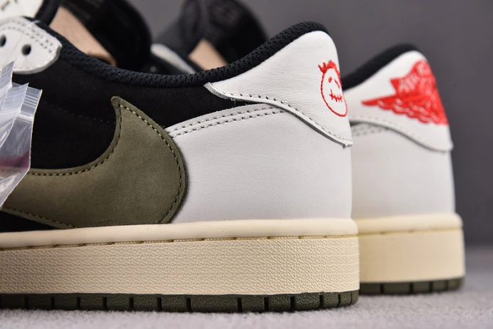 travis scott x air jordan 1 low og “olive” dz4137- WellDesigned 1642