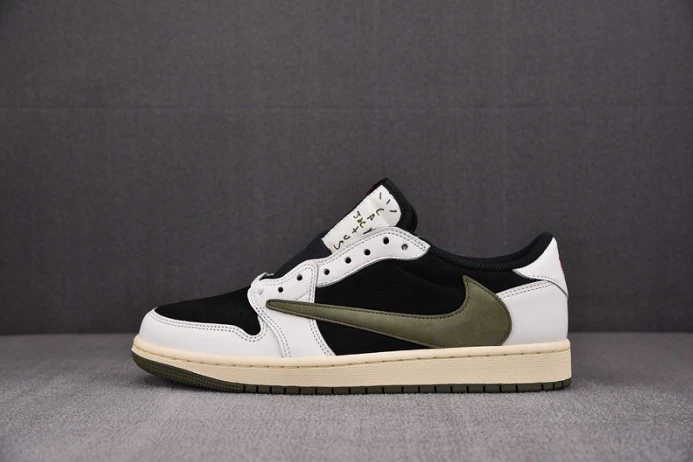 travis scott x air jordan 1 low og “olive” dz4137- WellDesigned 1642