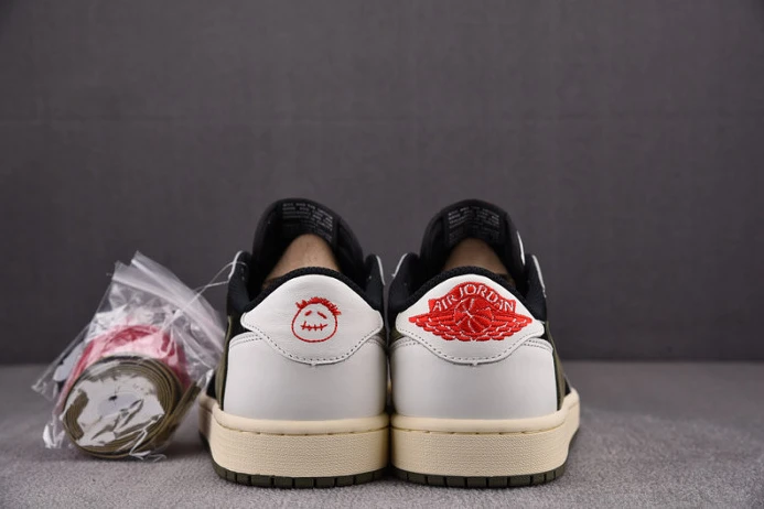 travis scott x air jordan 1 low og “olive” dz4137- WellDesigned 1642