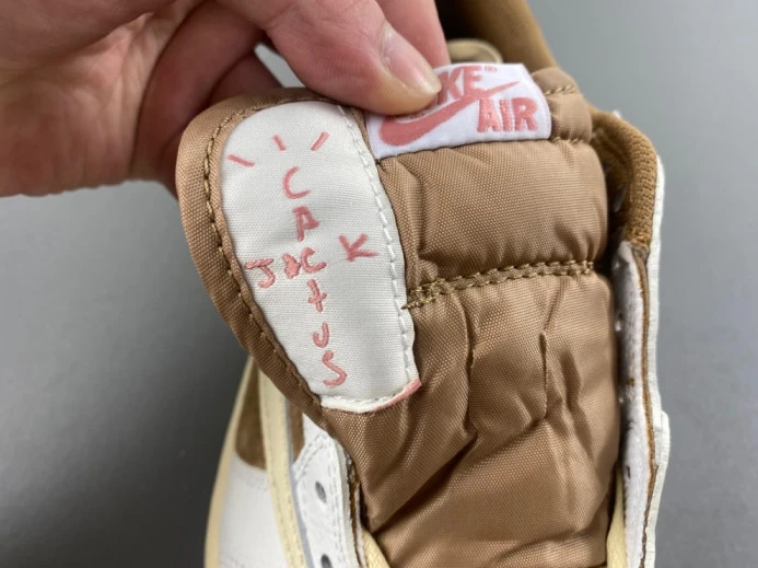 travis scott x air jordan 1 low og “sail shy pink” dm7866- BestValue 1355