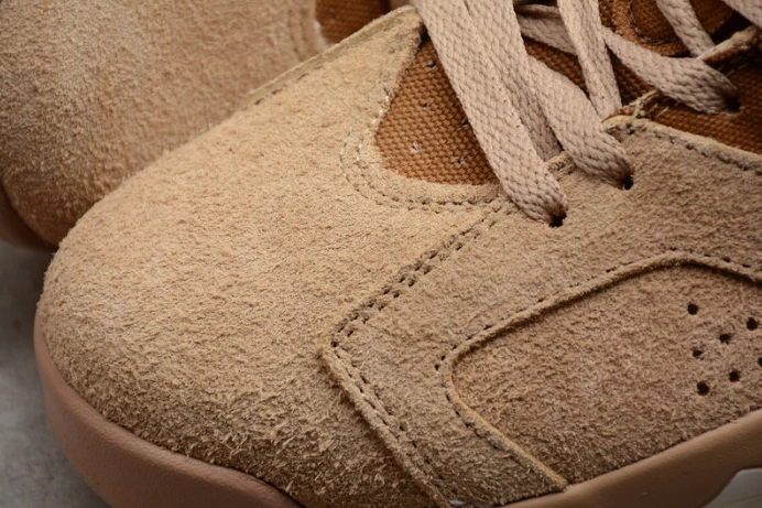 travis scott x air jordan 6 “british khaki ” dh0690- WellDesigned 1555