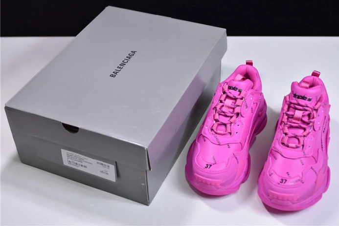 triples trainer sneakers letters DailyWear 2134