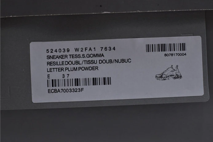 triples trainer sneakers letters DailyWear 2134