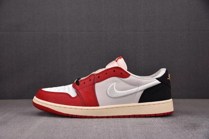 trophy room x air jordan 1 retro low og sp ''rookie card - home'' hv6157- Affordable 1348