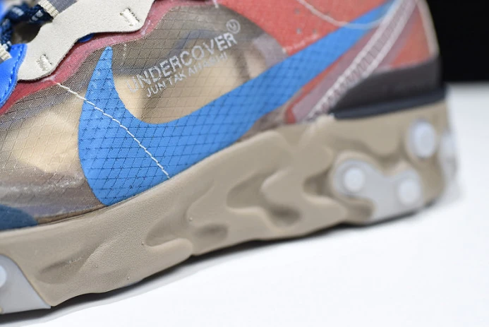 undercover x nike react element 87 khaki red bq2718- EasyMatch 3151
