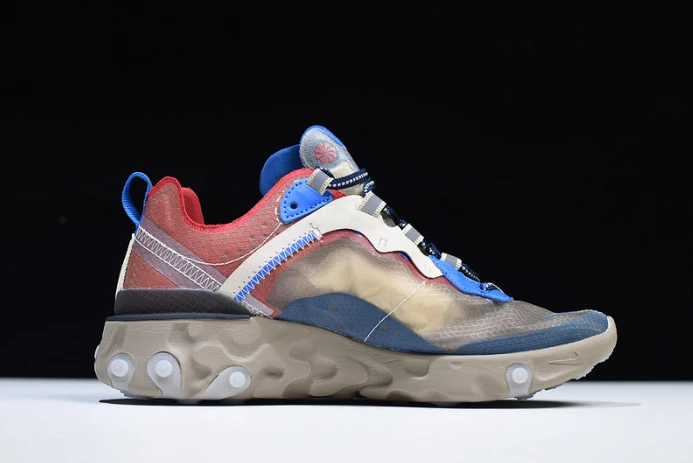 undercover x nike react element 87 khaki red bq2718- EasyMatch 3151