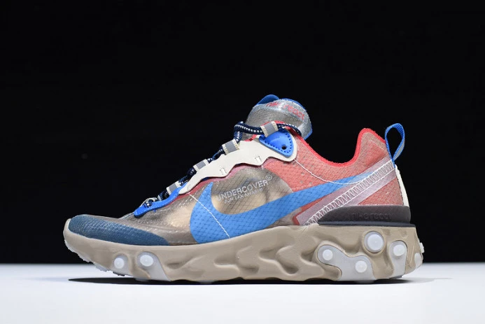undercover x nike react element 87 khaki red bq2718- EasyMatch 3151