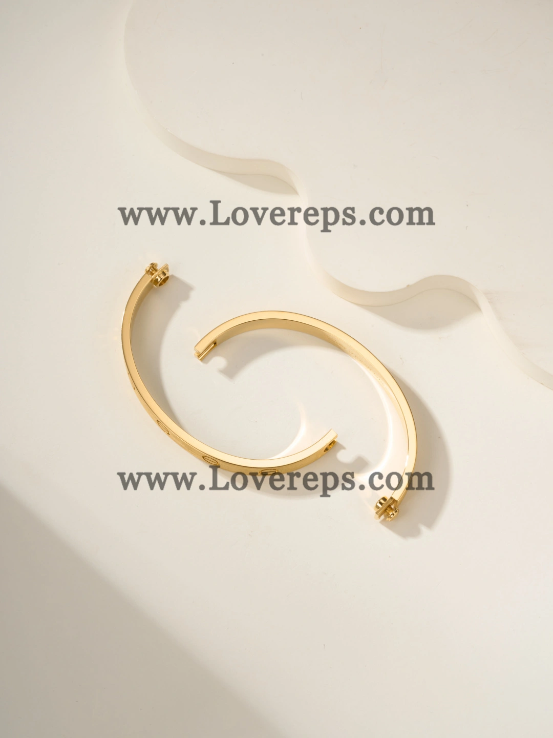 1:1 New Cartier Love Bracelet-Brushed Finish Yellow Gold White Gold Rose Gold