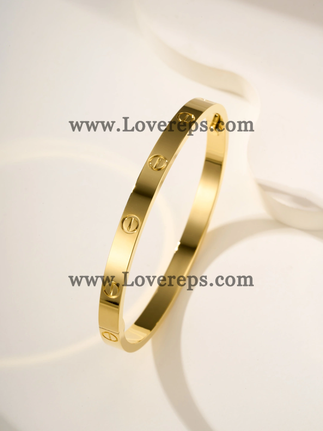 1:1 New Cartier Love Bracelet Medium Model Yellow Gold Rose Gold White Gold