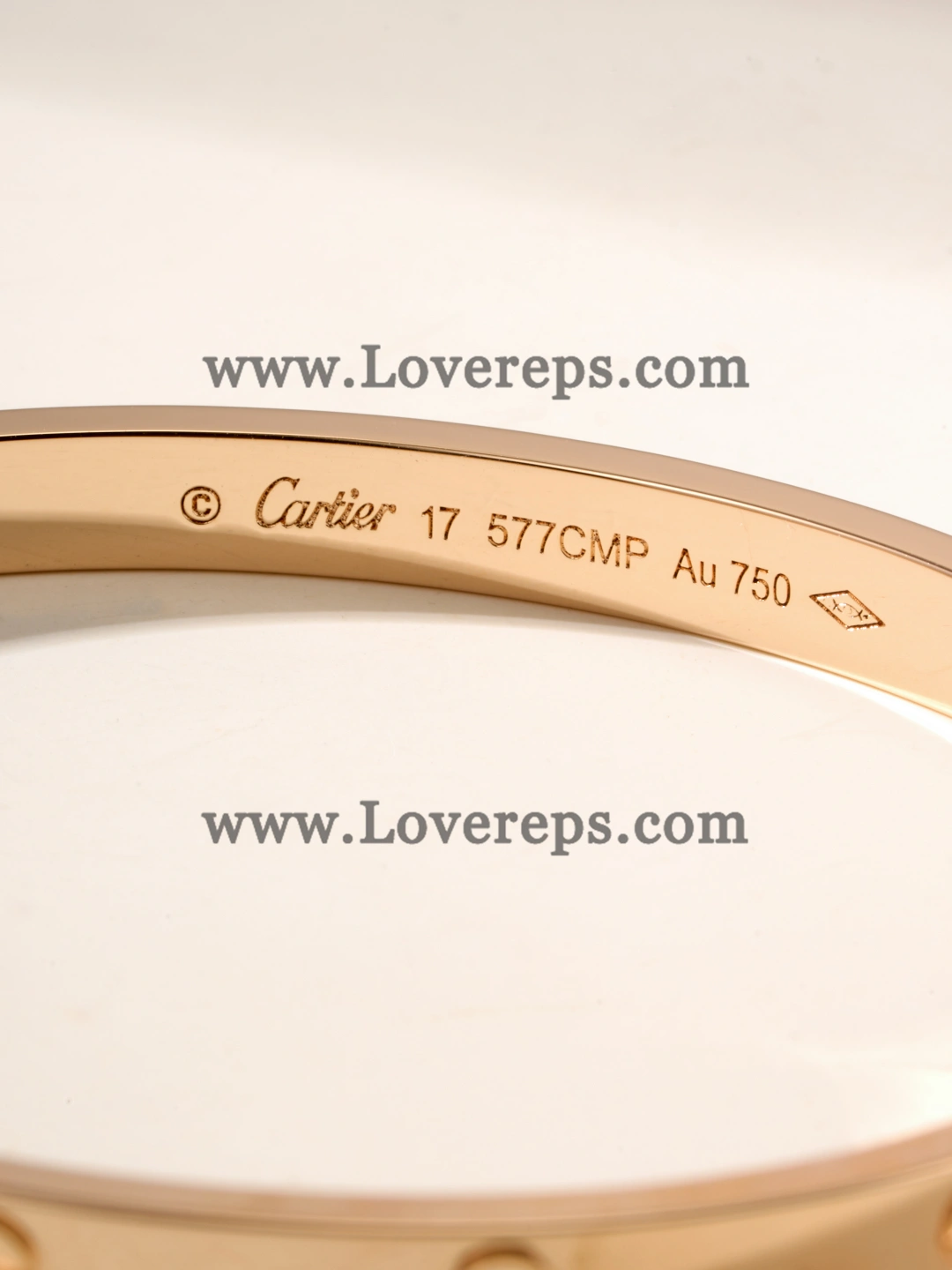 1:1 New Cartier Love Bracelet Medium Model Yellow Gold Rose Gold White Gold