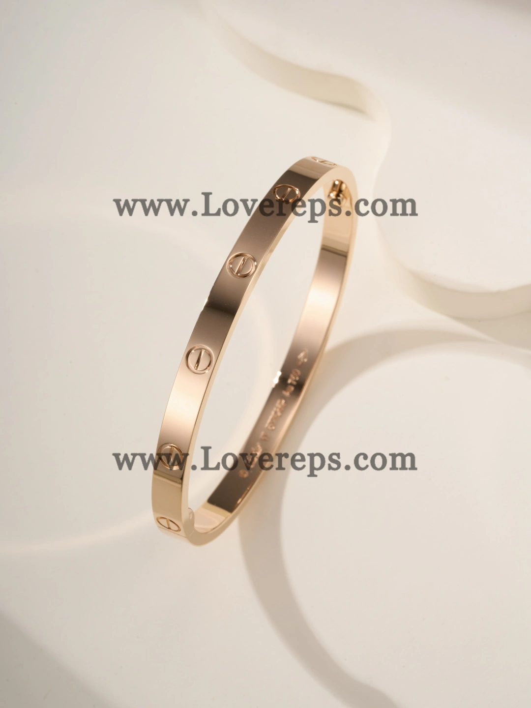 1:1 New Cartier Love Bracelet Medium Model Yellow Gold Rose Gold White Gold