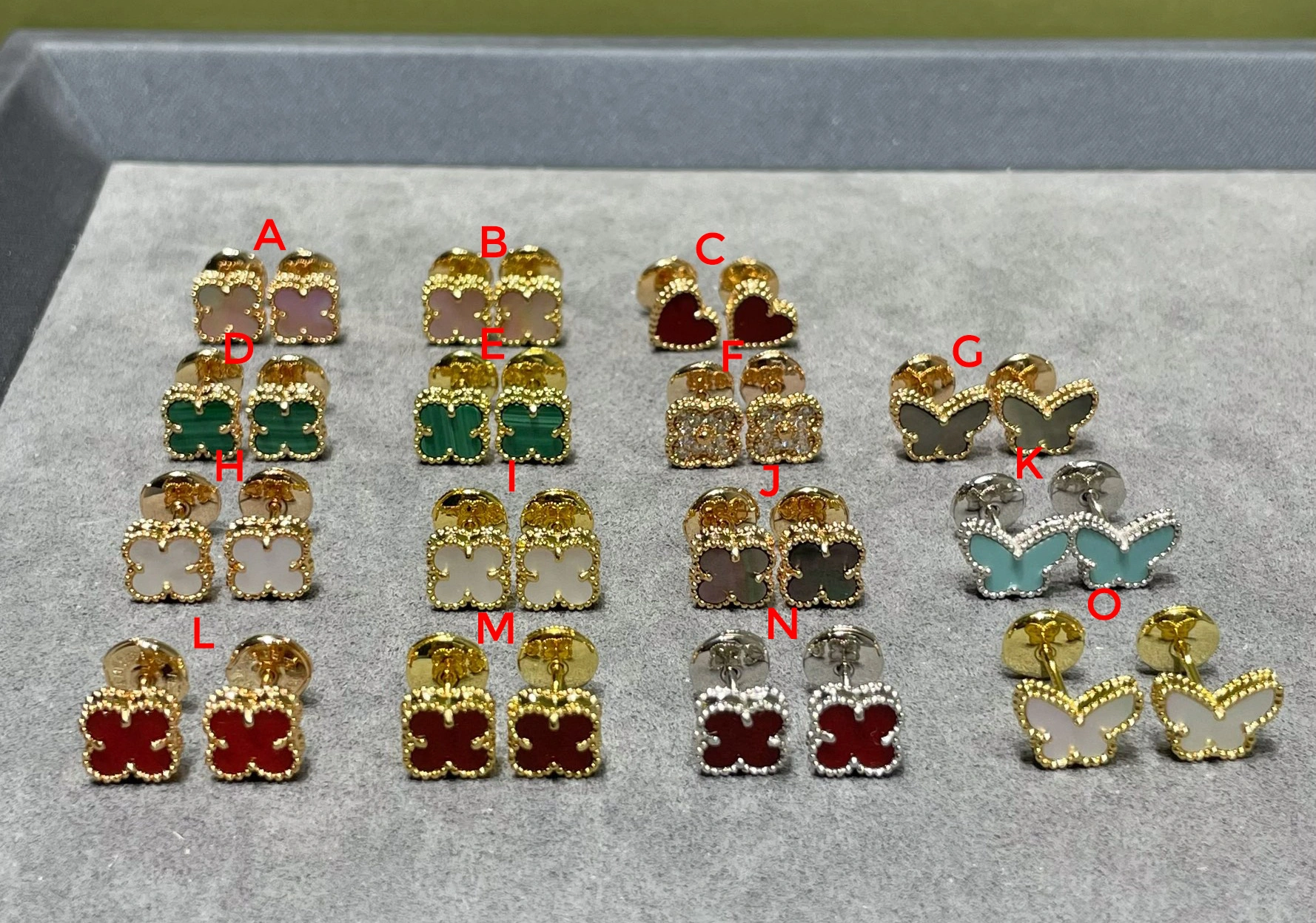1:1 Van Cleef & Arpels Vintage Sweet Earrings (9mm