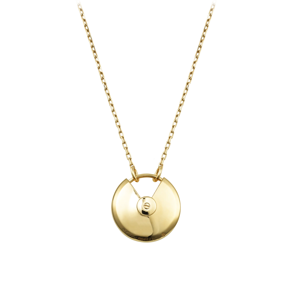 Amulette De Cartier Necklace Yellow Gold, Diamond, White Mother-Of-Pearl B3047500