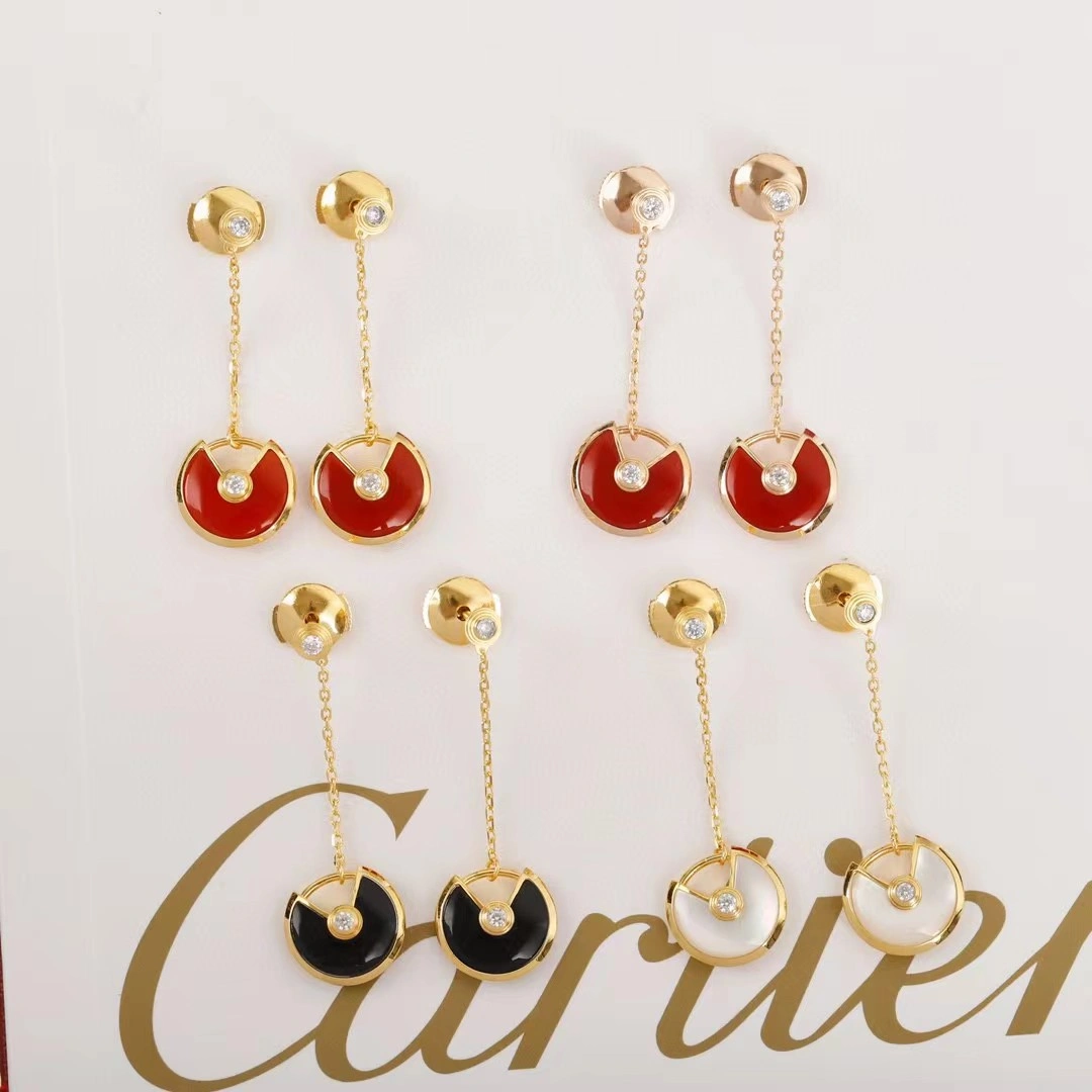 Amulette de Cartier Earrings with Diamonds