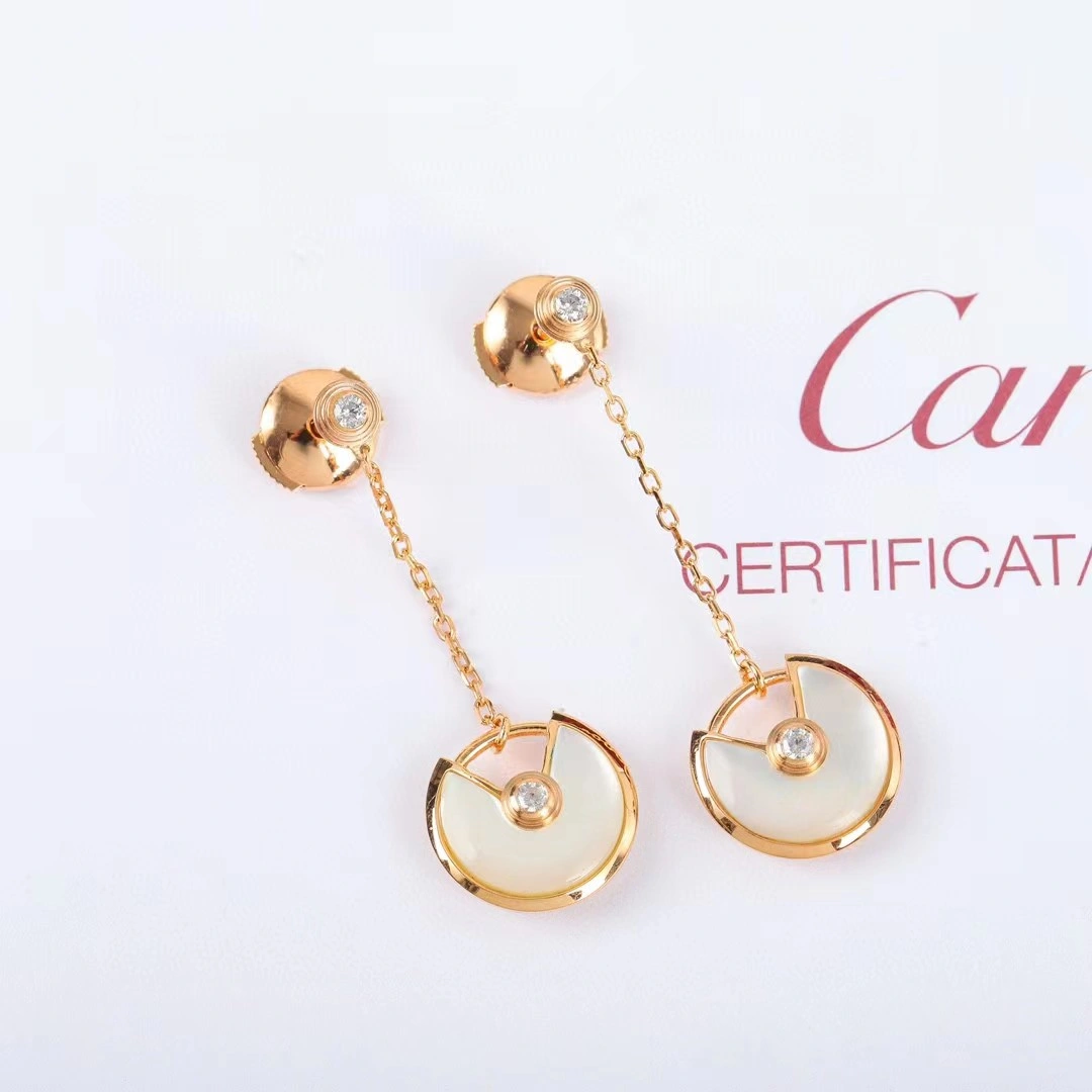 Amulette de Cartier Earrings with Diamonds