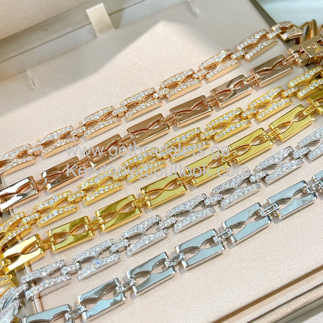 B.Zero1 Rock Necklace White Gold Rose Gold Yellow Gold With Diamonds Cheap