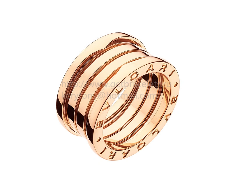 B.zero1 4-Band Rose Gold Ring