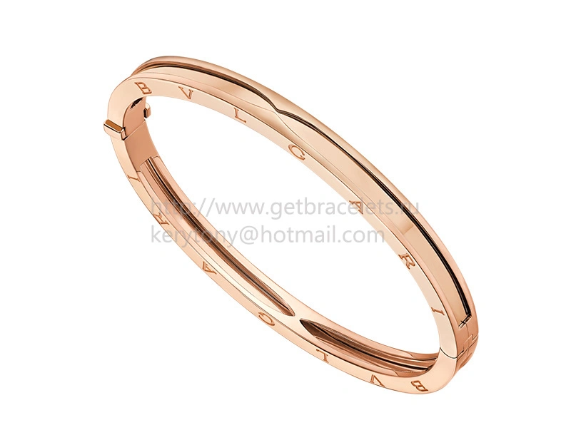 B.zero1 Bracelet in Rose Gold