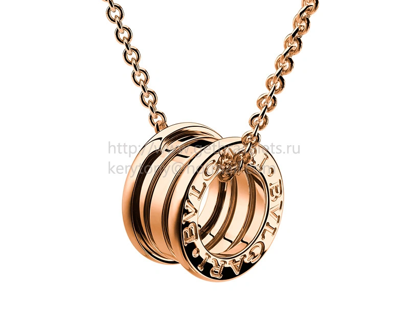 B.zero1 Rose Gold Pendant with Chain