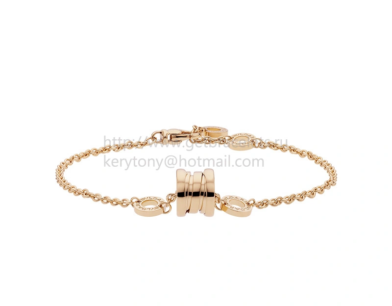 B.zero1 Ssoft Bracelet in Rose Gold